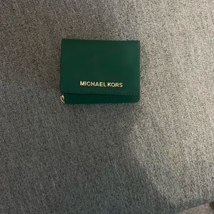 Michael Kors Jewel Green Wallet